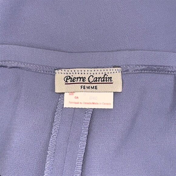 Vintage | Pierre Cardin Femme | 8 | Purple | Trousers | Classic | Minimalist - Picture 10 of 16